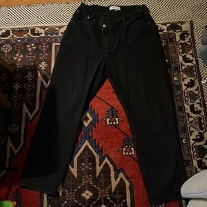 Abercrombie and fitch curve love dad jeans